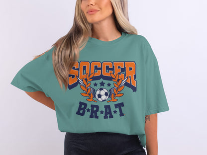 Soccer Brat Graphic Tee Casual Wear Shirt product type