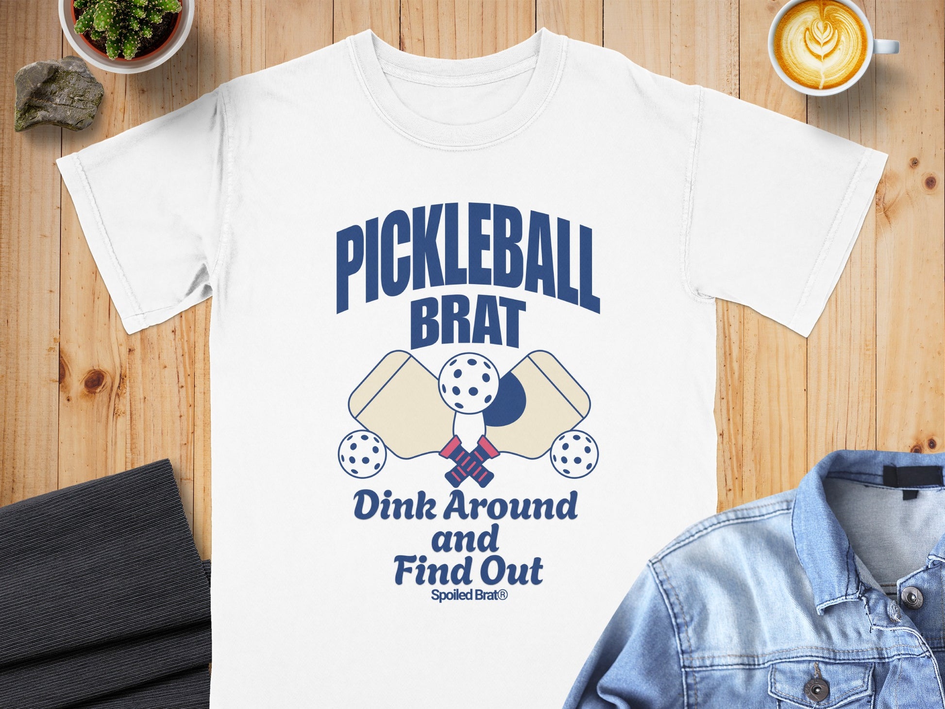 Pickleball Brat Dink Around and Find Out Shirt