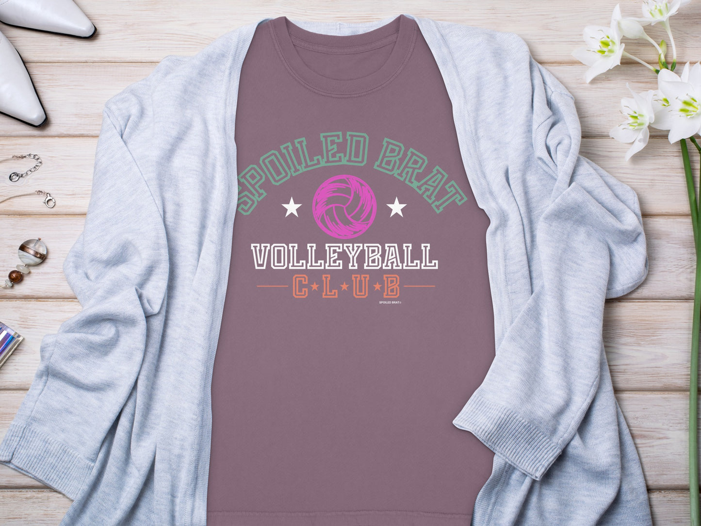 Spoiled Brat Volleyball Club Graphic Shirt product
